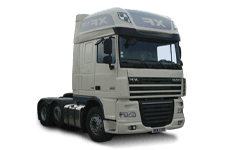 Car Hire Bridport - 44 Tonne Sleeper Truck - Truck hire Bridport