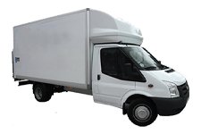 Car Hire Bridport - Ford Luton Box Tail Lift - Van hire Bridport